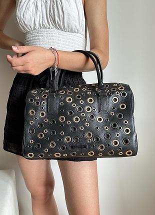 Вмістка брендова  шкіряна сумка bcbg max azria