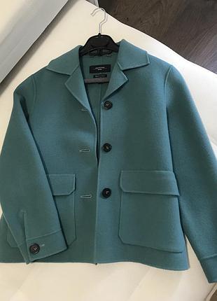 Невероятный новый шерстяной жакет max mara с бирками