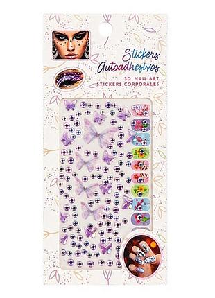 Наклейки декоративные xy-030(violet) для авто, ноутбуков, телефонов