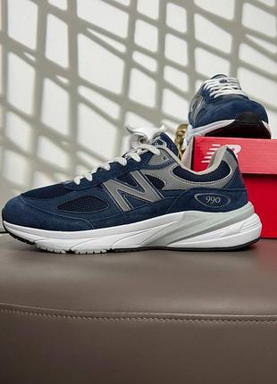 New balance 990v6 navy white