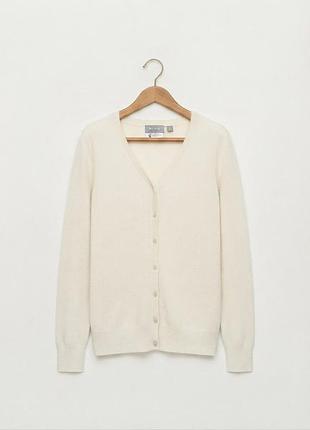 Шовковий кардиган шовк молочний світлий кардиган galeria seide cashmere