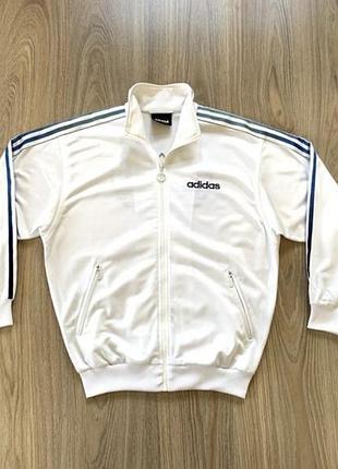 Adidas чоловіча вінтажна спортивна кофта олімпійка з нашивкою adidas d3
