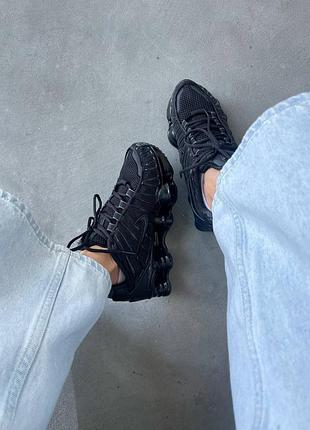 Nike shox tl triple black premium