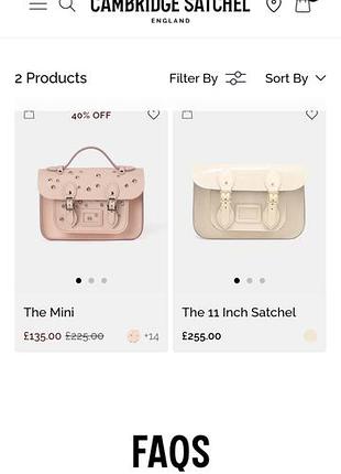 Cambridge satchel натуральна шкіра сумка