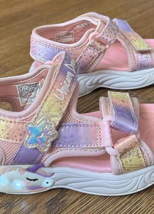 Skechers босоніжки з підсвіткою р.24 (15,5 см) 2024 р.