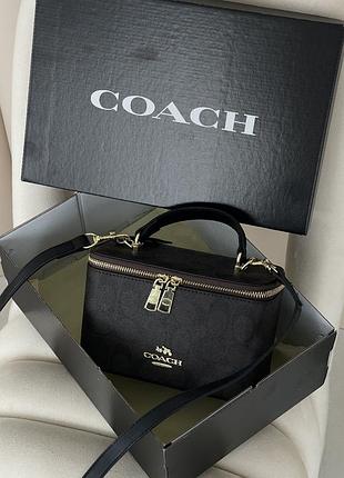 Шоколадная мини сумка женская модная сумочка кроссбоди ava crossbody