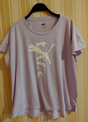 Оригинальная женская футболка puma (размер l)