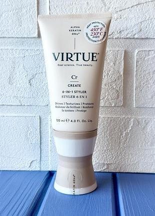 Virtue one for all 6-in-1 styler легкий крем-серум для укладання волосся 120ml