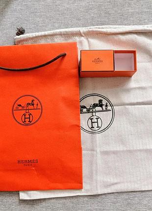 Оригінальний набір пакування hermès (пильник ідеал, коробка, пакет)