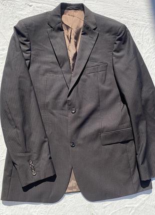 Преміум піджак hugo boss (100% тонка вовна). стан ідеальний! розмір xl (54)