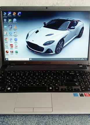 Samsung np355v 15.6"батарея 2+години,amd а4 4300m,4gbddr3,160hdd,hd 7420g