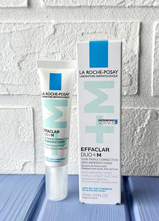 Уцінка!!! la roche-posay effaclar duo+ m 15мл