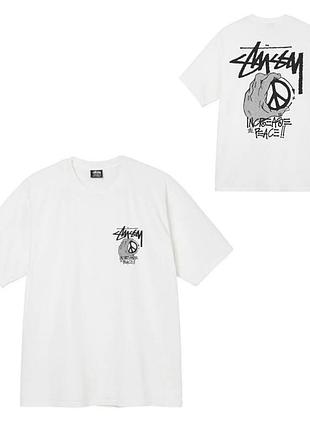 Брендові оверсайз футболки stüssy