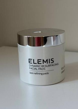 Розгладжувальні пілінг-диски для обличчя elemis dynamic resurfacing facial pads, 60 шт