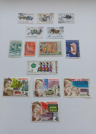 Марки 14 шт комплект