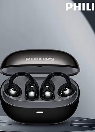 Новые беспроводные наушники philips с сенсорным управлением, открытым дизайном