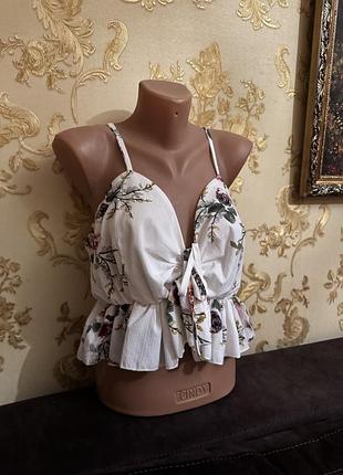 Блуза шифонова plus size