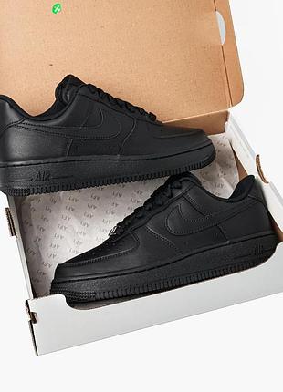 Жіночі чорні найки nike air force 36 розмір