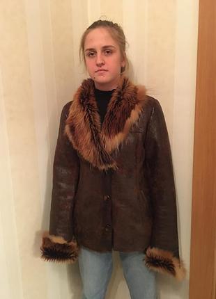 Дубленка кожана
