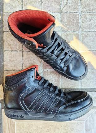 Высокие кроссовки хайтопы adidas ( 24.5 стелька)