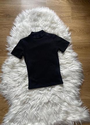 Футболка pull&bear в рубчик