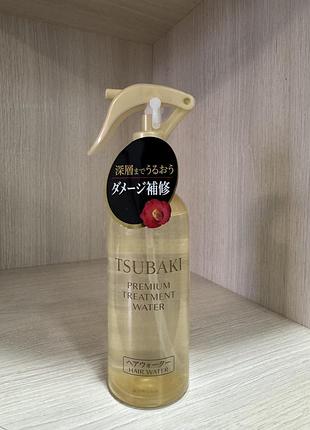 Відновлюючий спрей для волоссяся tsubaki premium repair hair water 210ml