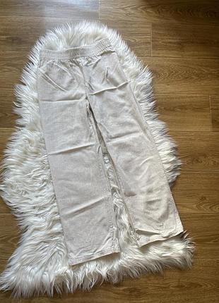Льняні штани shein