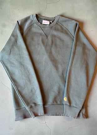 Оригинальный свитшот carhartt wip chase sweatshirt (размер m)