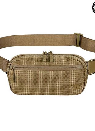Тактична сумка на пояс для військових мтак m-tac fanny bag coyote