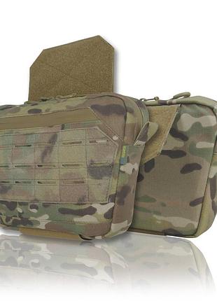 Татична сумка-напашник для військових кіборг xl kiborg gu cordura multicam