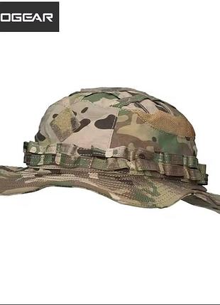 Тактична панама чоловіча для військових idogear boonie hat jungle sun hats multicam