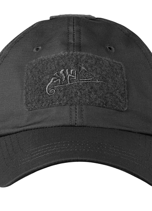 Тактична бейсболка чоловіча військова helikon-tex® bbc - black