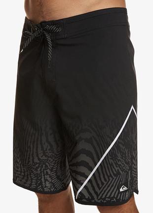 Чорні шорти чоловічі нові / бордшорти quiksilver surfsilk new wave