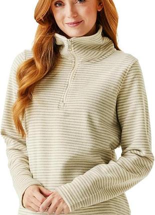 Затишна флісова кофта / зіп-худі regatta solenne half zip eu 36