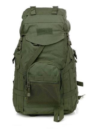 Тактический рюкзак для военных molle assault 60 l olive (оливковый)