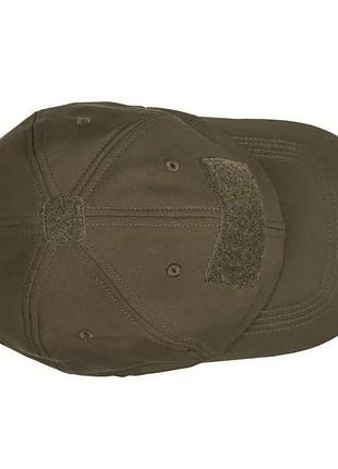 Тактична бейсболка вісйськова чоловіча0 mil-tec softshell baseball cap - olive 12317501