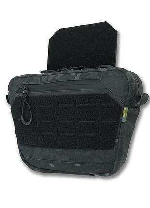 Татична сумка-напашник для військових кіборг xl kiborg gu cordura dark multicam