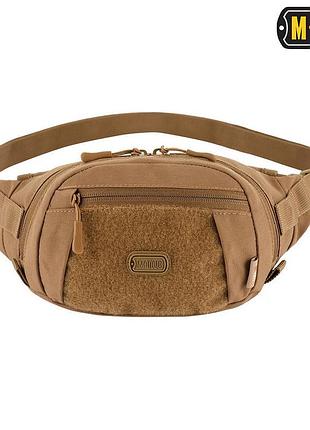Тактична сумка бананка для військових мтак m-tac companion bag small dark coyote gp0474-dcoy