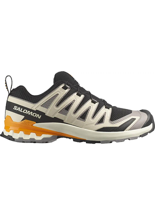 Мужские кроссовки саломон стильные повседневные salomon xa pro 3d v9 black/gull/turmeric