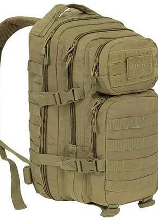 Тактичний рюкзак штурмовий для військових sturm mil-tec assault s coyote 20 л.