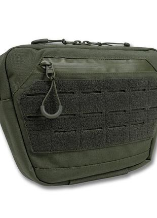 Татична сумка-напашник для військових кіборг xl kiborg gu cordura khaki