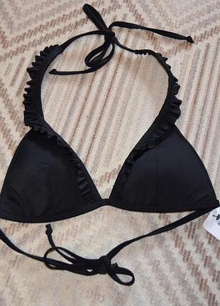 Новый черный лиф от купальника terranova р. 2 (xs\s)