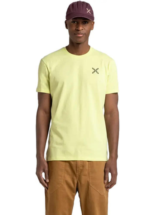Мужская футболка стильная повседнемин montura balance t-shirt sunny lime