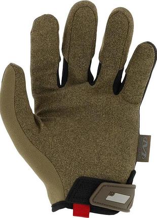 Тактичні рукавички для військових mechanix the original brown