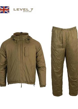 Тактический костюм мужской для военных термо комплект брюки+куртка thermal trousers pcs softie level 7 🇬🇧 xl