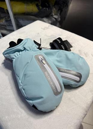 Жіночі гірськолижні рукавиці high experience crystal blue/grey
