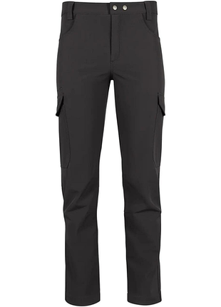 Тактические брюки мужские военные frontier velox softshell grid fleece black