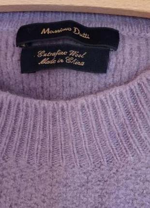 Джемпер шерстяний massimo dutti 4