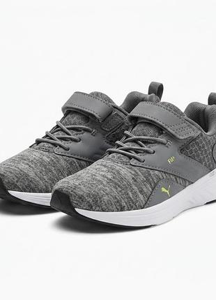Кроссовки puma nrgy comet jr как новые для мальчика.puma nrgy с технологией fit+