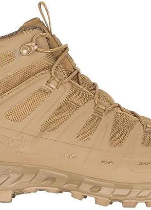 Тактические ботинки мужские для военные aku selvatica tc mid gtx coyote 7 uk